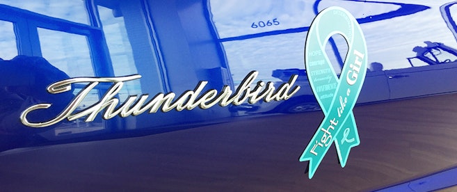 Seller Story: In Memory of Debbie Walter: 1965 Thunderbird for the Ovarian Cancer Alliance